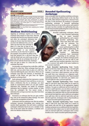 Eldritch Class Options: Medium Image