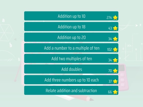 First grade Math - Addition screenshot
