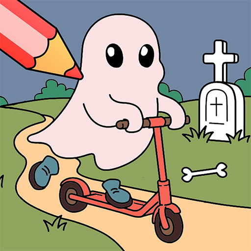 Games like Boo Coloring Book: Cozy Horror