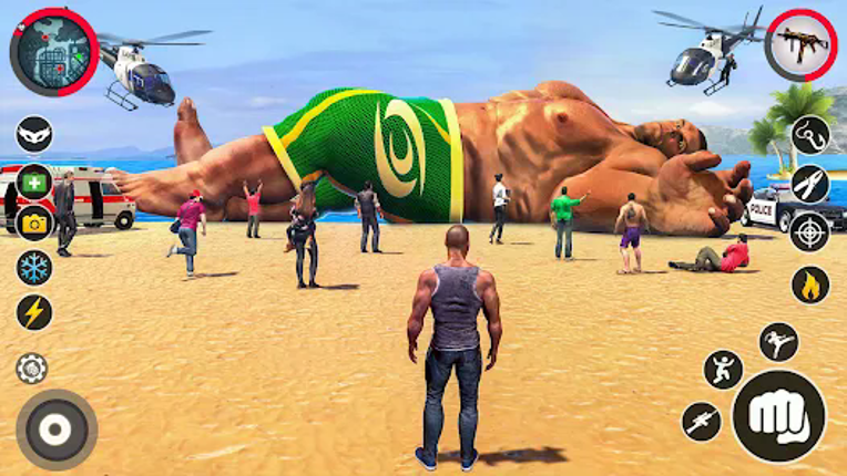 Grand Monster Rope hero Game screenshot