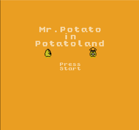 Mr.Potato in Potatoland - NES Version Image