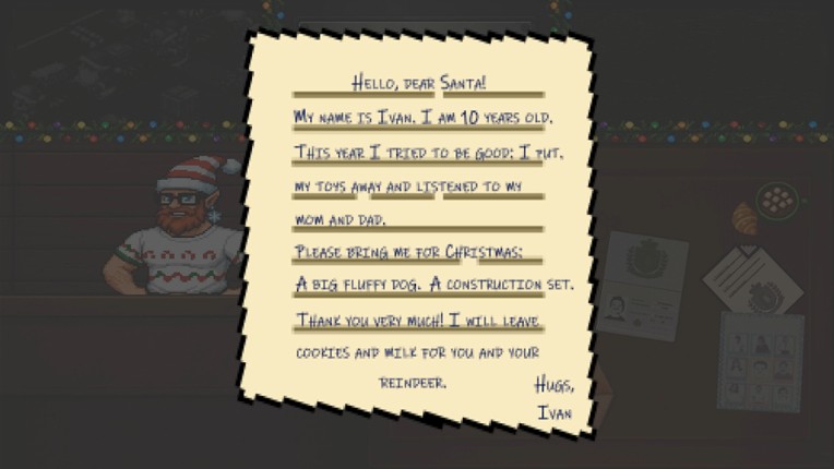 Gifts, Please screenshot