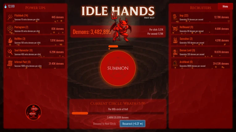 Idle Hands screenshot