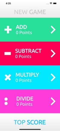 Math Training Game screenshot