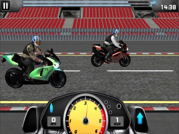MotorBike Drag Racing Image