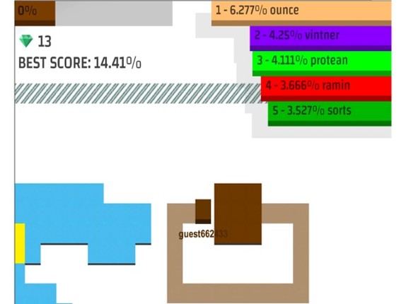 Paper Color - io,arcade games screenshot