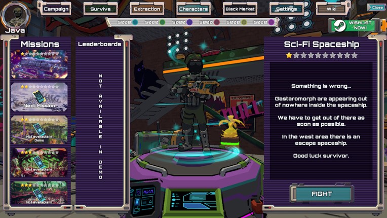 PROJECT SURVIVOR screenshot