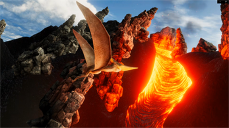 Pteranodon's Flight: The Flying Dinosaur Game screenshot