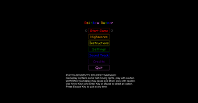 Rainbow Runner screenshot