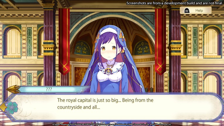 Re:ZERO -Starting Life in Another World- The Prophecy of the Throne screenshot