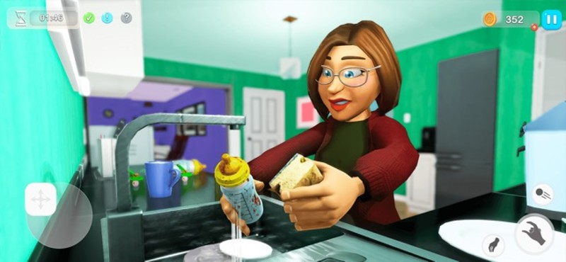 Real Mother Life Simulator 3D screenshot