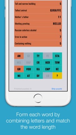 Smart Word Puzzles - Unscramble the Words! screenshot