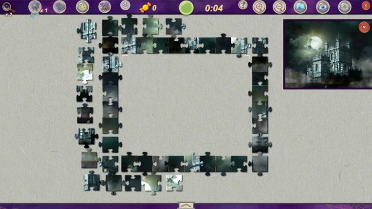 Sweet Holiday Jigsaws: Trick or Treat screenshot