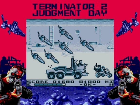 Terminator 2: Judgment Day (ターミネーター2) SGB Enhanced (Super Game Boy) Image