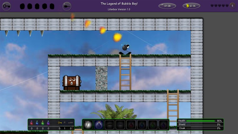 The Legend of Bubble Boy screenshot