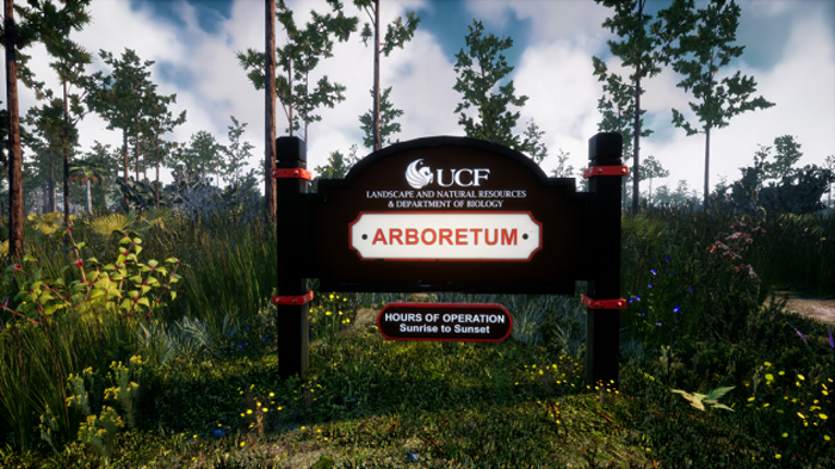 The Virtual UCF Arboretum - Educational STEM Image