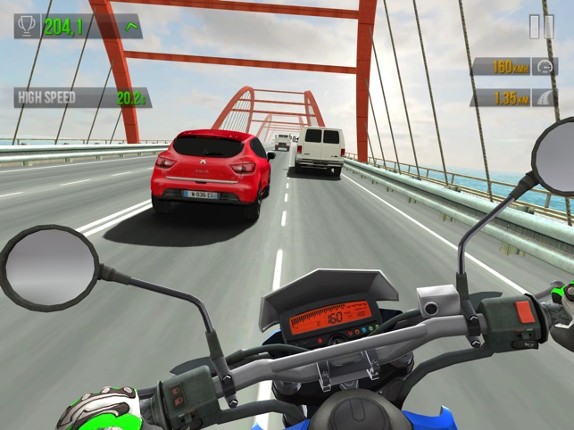 Turbo Racing 3D: Moto Rally screenshot