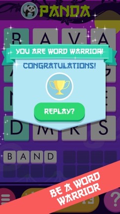 Word Warrior: Word Search Brain Game screenshot