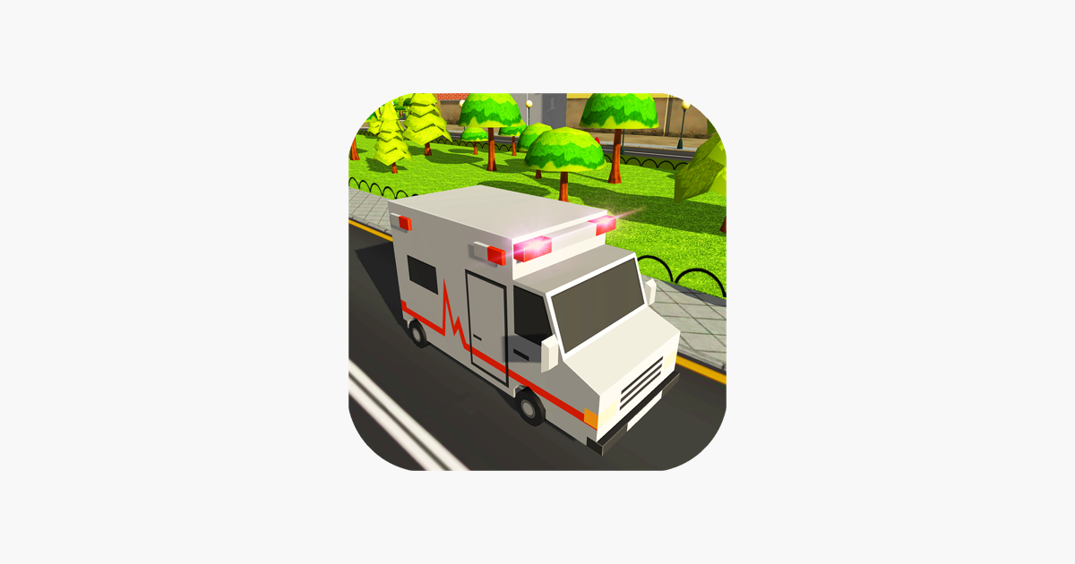 Games like 911 Blocky Ambulance Sim Game