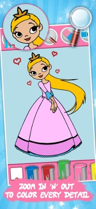 Best coloring book - Princess screenshot