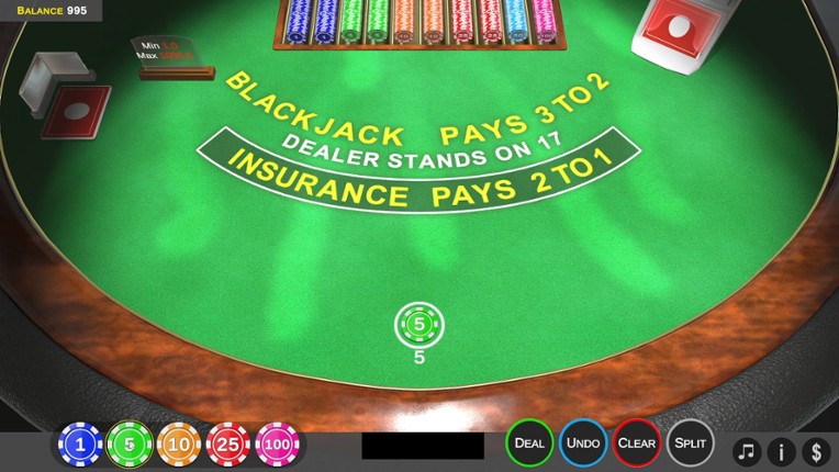 Blackjack screenshot