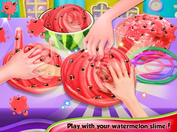 Creative Watermelon Slime Fun screenshot