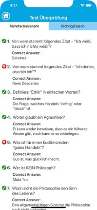 Der Philosophie Wissenstest Image