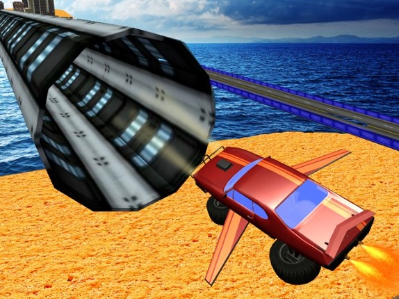 Flying Monster Truck Drive – 3D Lorry Simulator screenshot