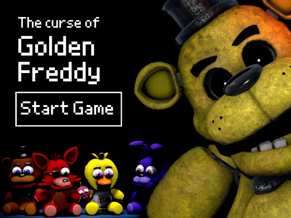 Games like FNAF - Curse of Golden Freddy - FanGame by Cevlebir