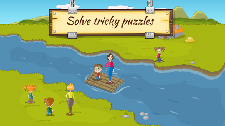 River Crossing - Logic Puzzles Image