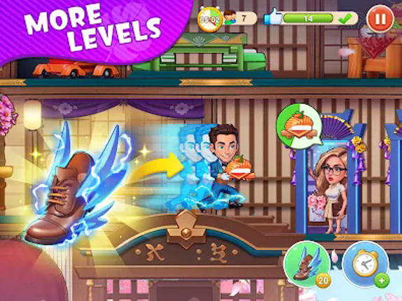 Seaside Mania: Hotel Dash Game screenshot
