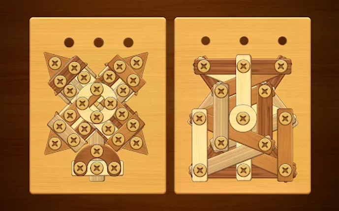 Screw Puzzle: Wood Nut & Bolt screenshot