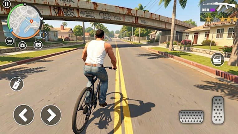 Grand Crime Town Gangster 3D Image