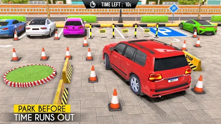 Real Prado Game: Parking Zone Image