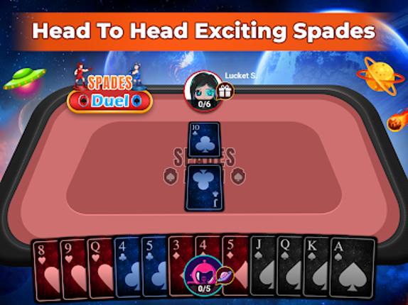 Spades Online Multiplayer Game Image