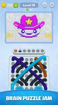 Wiggle Tangle - Thread Puzzle Image
