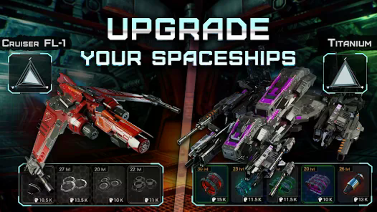Xterium: Sci-Fi Space Strategy screenshot