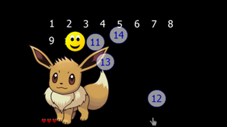 Poke Numbers 1 to 25 screenshot