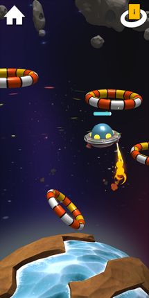 UFO Hoop Master 3D screenshot