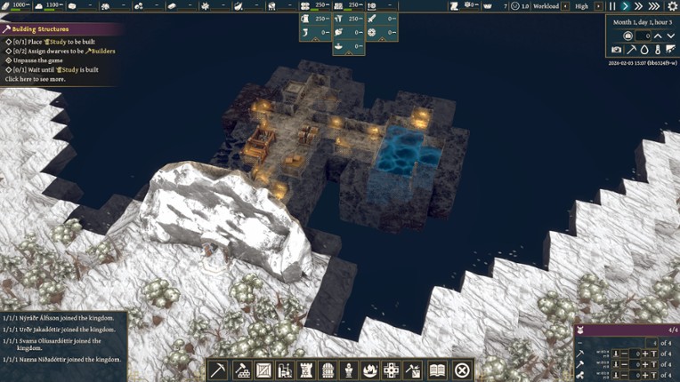 King of the Dwarves: Underground City Builder screenshot