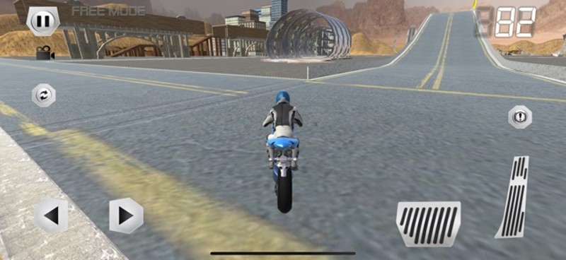 Motorcycle Simulator 3D screenshot