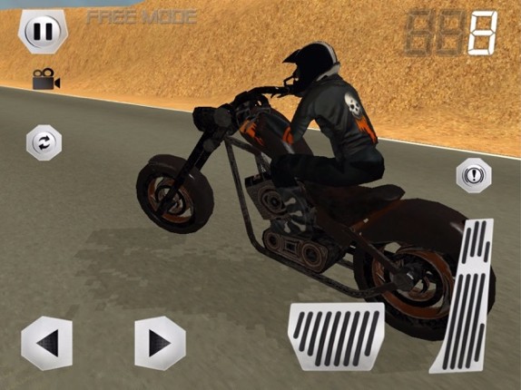 Motorcycle Simulator 3D screenshot
