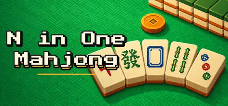 N in One Mahjong: Riichi, Sichuan Blood Battle, MCR, Hong Kong & Taiwan 16-Tile Image