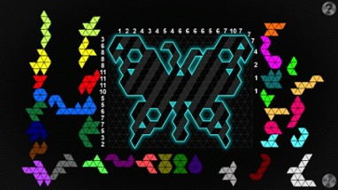 Puzzle Grid Triangles Image