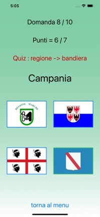 Regioni e provincie d'Italia screenshot