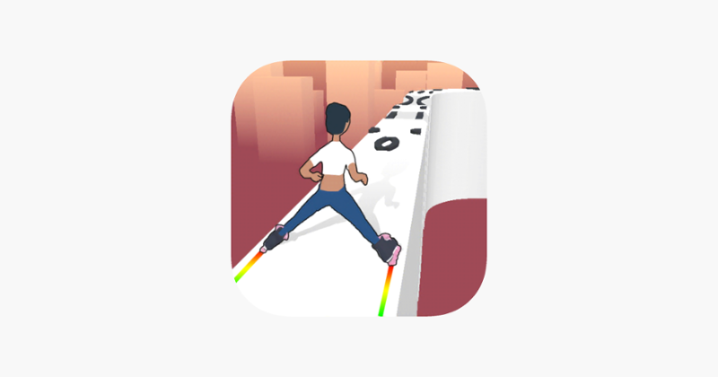 Roller Skating - Bounce Blocks Game Cover