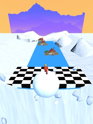 Snowball Run! screenshot