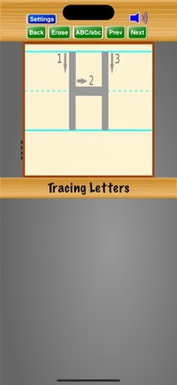 Tracing Letters Image