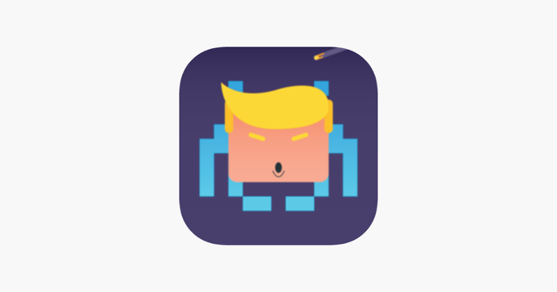 Trump Space Invaders Game Cover