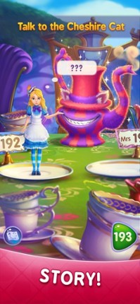 WonderMatch  Alice match three screenshot